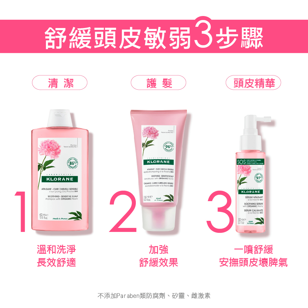 KLORANE蔻蘿蘭 SOS頭皮舒敏精華液 100ml