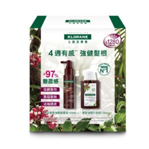 KLORANE蔻蘿蘭 植萃養髮強韌精華液推廣組